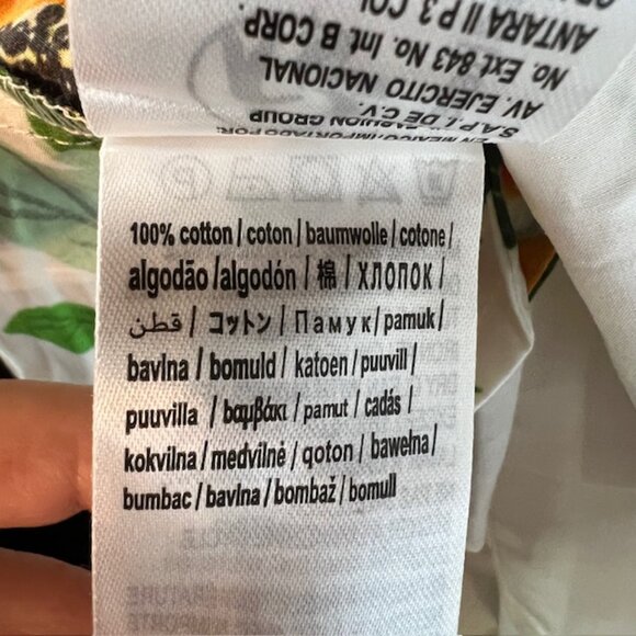 NWT FARM Rio Papaya Salad Scarf Mini Dress - Picture 5 of 8